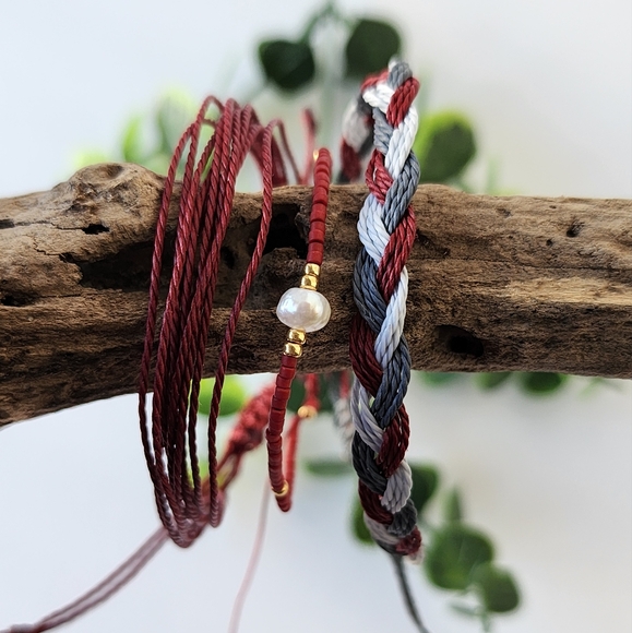 Bohemian style stackable bracelets - Picture 1 of 3